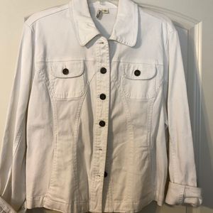White Denim Jacket